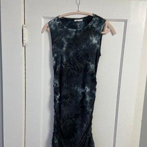 Antistar Bodycon Black and White Marble, Size Medium